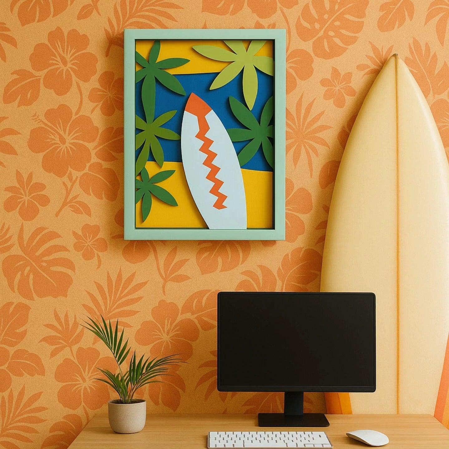 Planche de Surf - Œuvre d'art originale de Tzachi Nevo